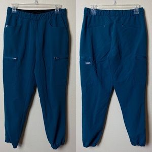 FIGS Scrubs Lima Pant S - Caribbean Blue